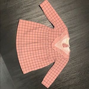Zara 6/9m tunic/dress pink